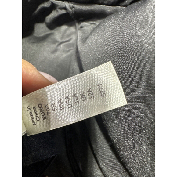 Gossard Glossies Bra Sheer Seamless Plunge Non Padded Sexy Bras Lingerie 32A - Picture 3 of 4